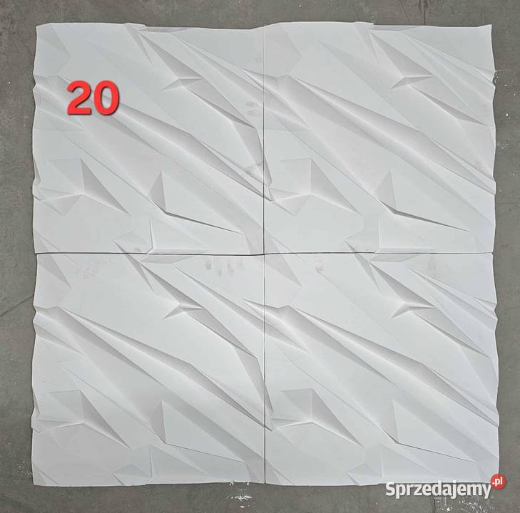 WYPRZEDAŻ Dekoracyjne płytki gipsowe na ścianę Bielawa