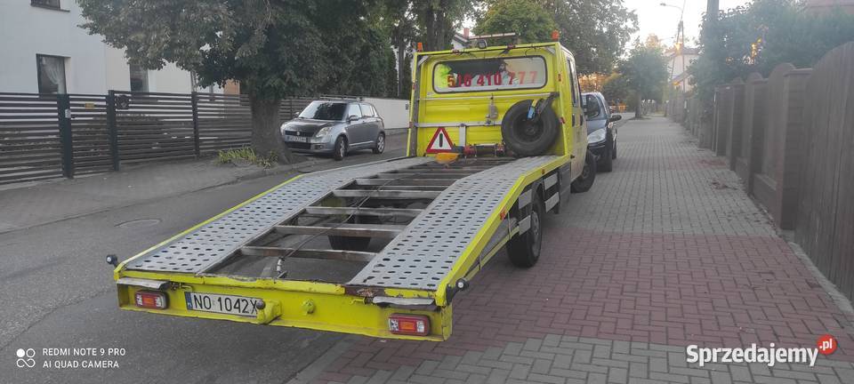 Fiat Ducato laweta pomoc drogowa warmińsko-mazurskie Olsztyn