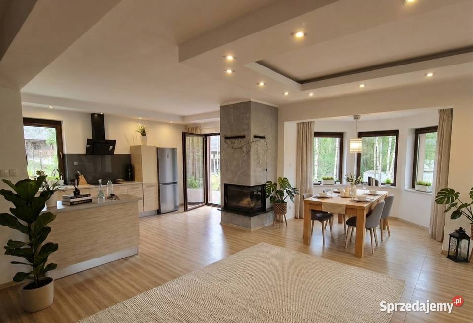 2 domy energooszczędne jeziorem Borzechowo