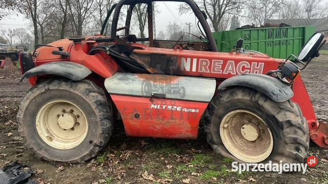 Manitou 526 zwolnica zwrotnica części Pozostałe wielkopolskie Jastrzębniki