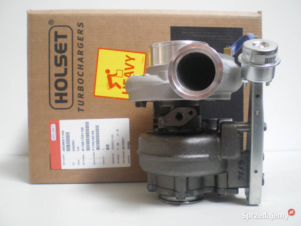 Turbosprężarka HOLSET 4038211 4038598 4038211H Siedlce