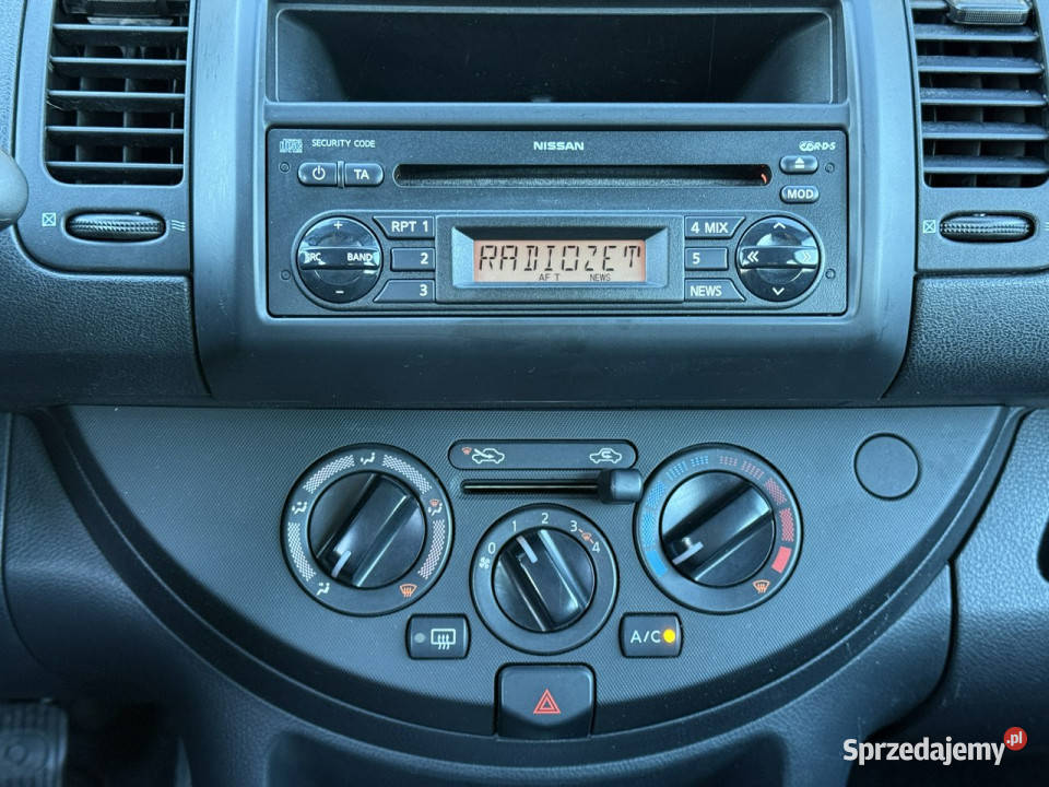 Nissan Note Nissan Note 14 benzyna serwis ASO Rok produkcji 2011 Konradów