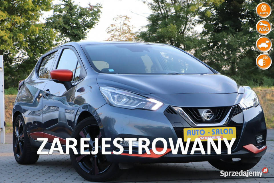 Nissan Micra klima zarejestrowany K14 2017 tempomat