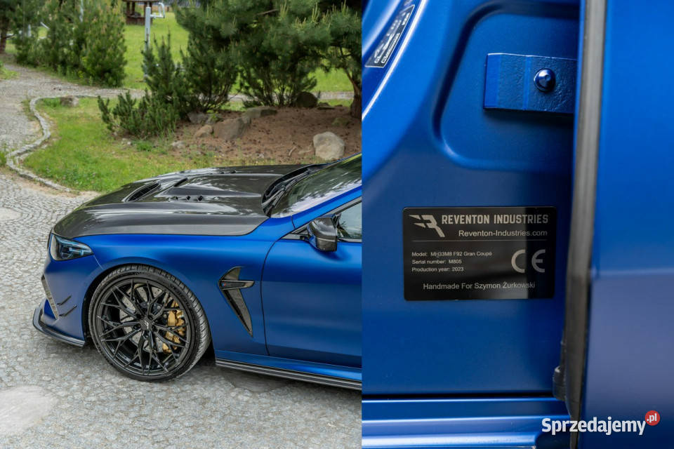 BMW M8 COMPETITION 44 V8 REVENTON CARBON MG Ropczyce