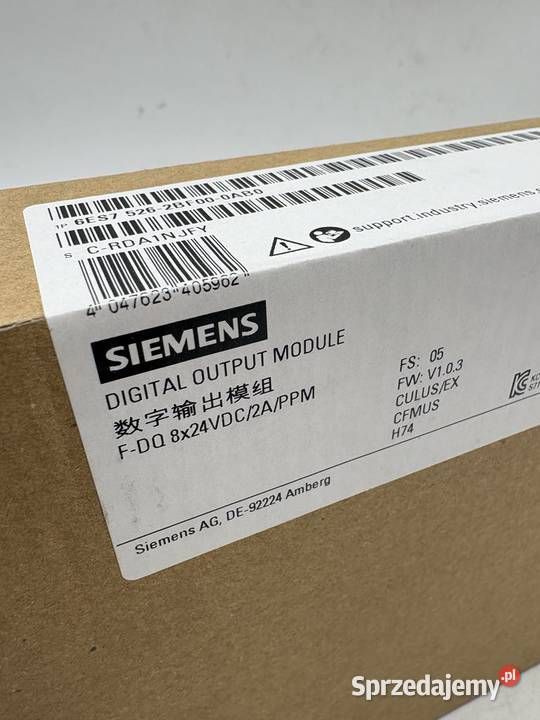 Siemens S1500 6ES7 5262BF000AB0 Profisafe Module Warszawa