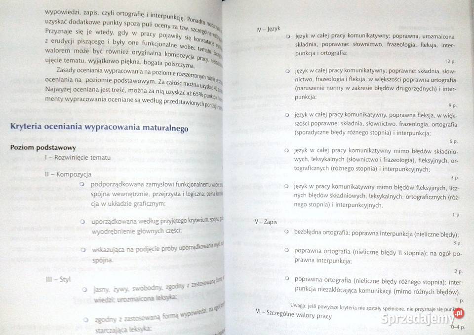 Język Polski Matura 2008 M B Kupisz A Finkstein miękka Pozostałe Chełm