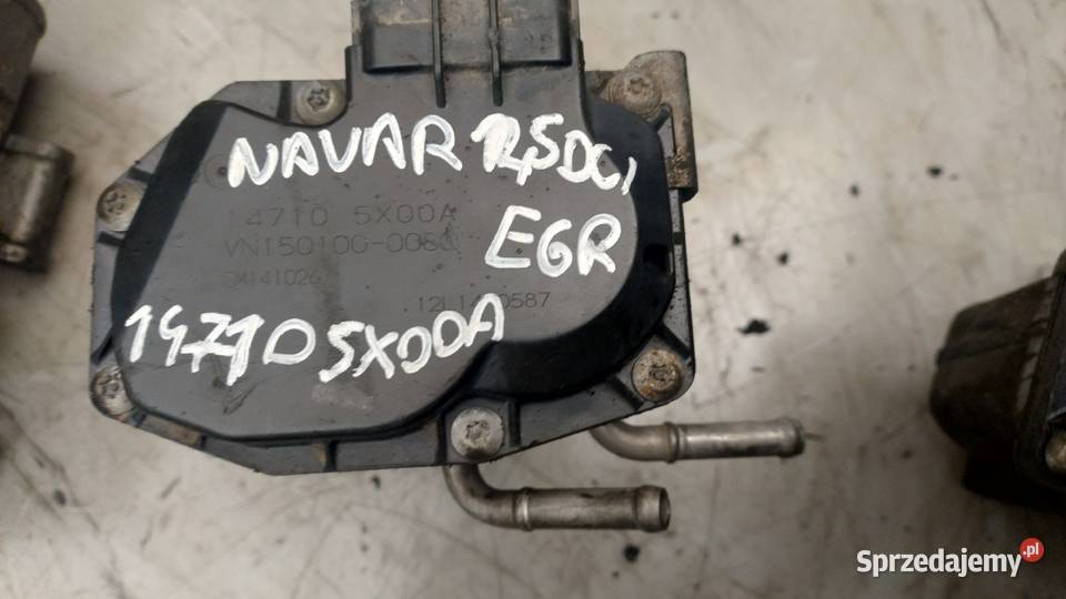 NISSAN NAVARA YD25 25 DCI zawór EGR 14710X500A osobowe świętokrzyskie