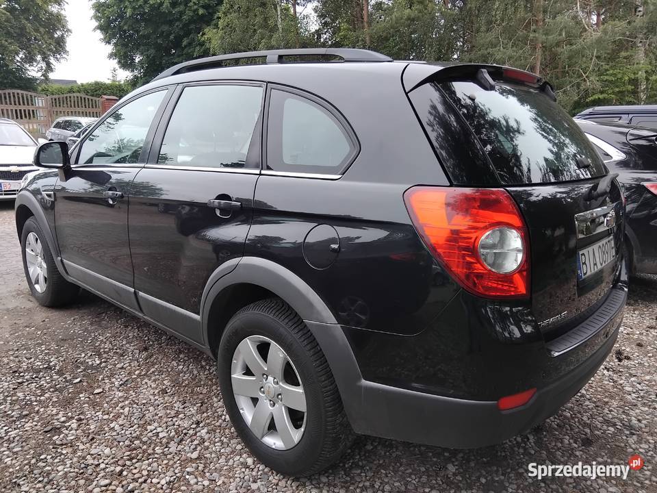 CHEVROLET Captiva 22d 163 2013r czarny Białystok sprzedam