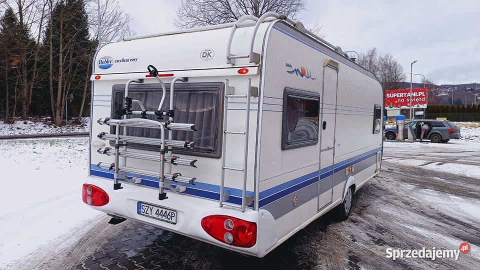 Przyczepa kempingowa HOBBY 2003 campingowa Pozostałe śląskie Międzybrodzie Bialskie sprzedam