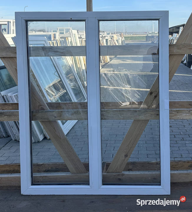 OKNA KacprzaK Witryna 101X137 FIX Używany PCV Lublin