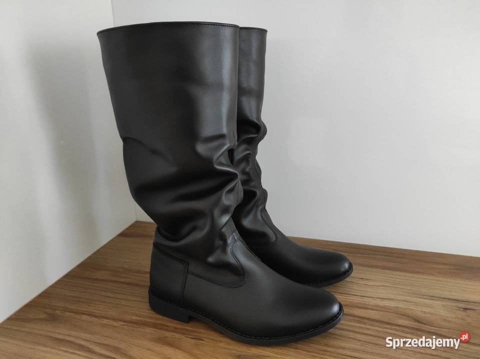 Oficerek skórzany marszczony 27.5cm Pozostałe Wadowice sprzedam
