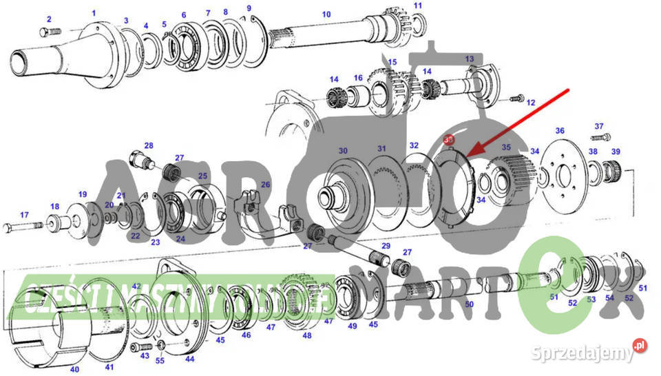 178100220540 178100220540 TARCZA CIERNA AGCO Wichrów sprzedam