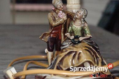 Porcelanowe figurki lampka GRFENTHAL THRINGEN Po Podkowa Leśna