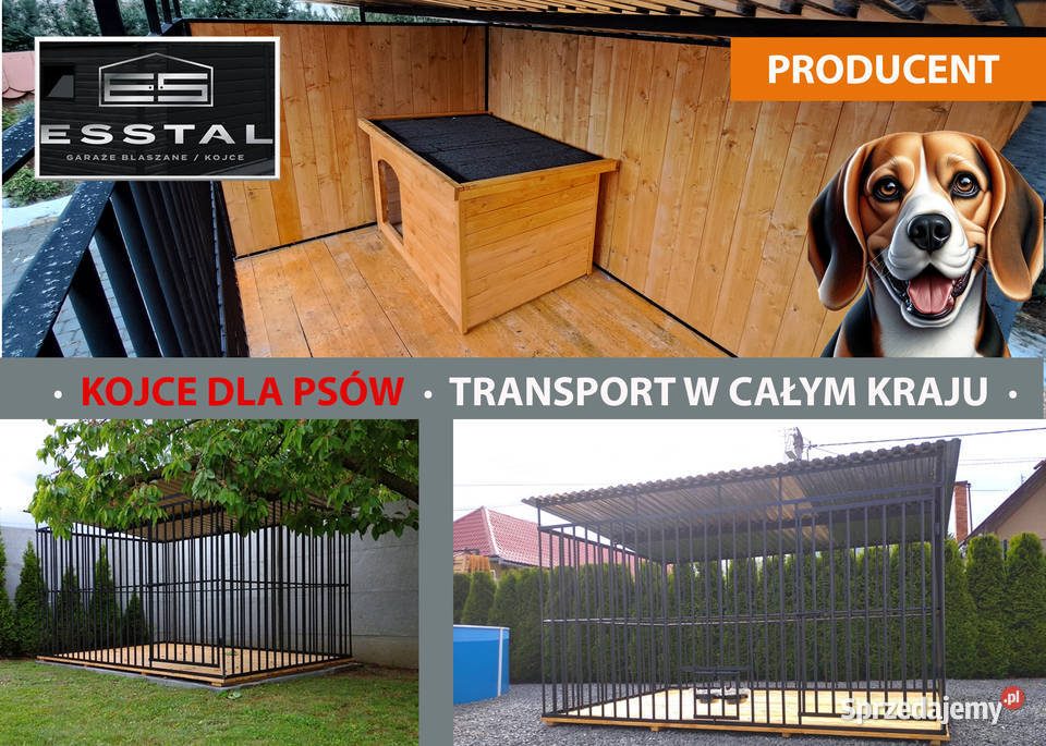 Kojec Psa KOJCE Psów Dowolne Rozmiary Dodatki Dla psów Rzeszów