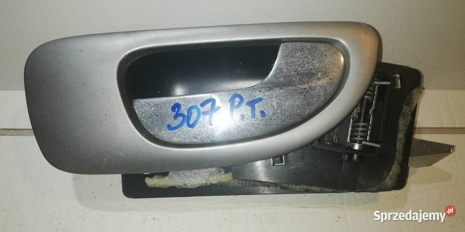 klamka wewnętrzna drzwi tył Peugeot 307 r0105 łódzkie Piotrków Trybunalski