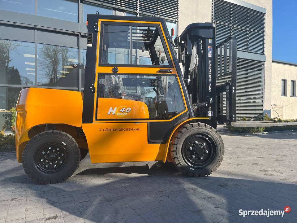 Wózek widłowy z kabiną 4T 45m Gunter Grossmann Wózki widłowe