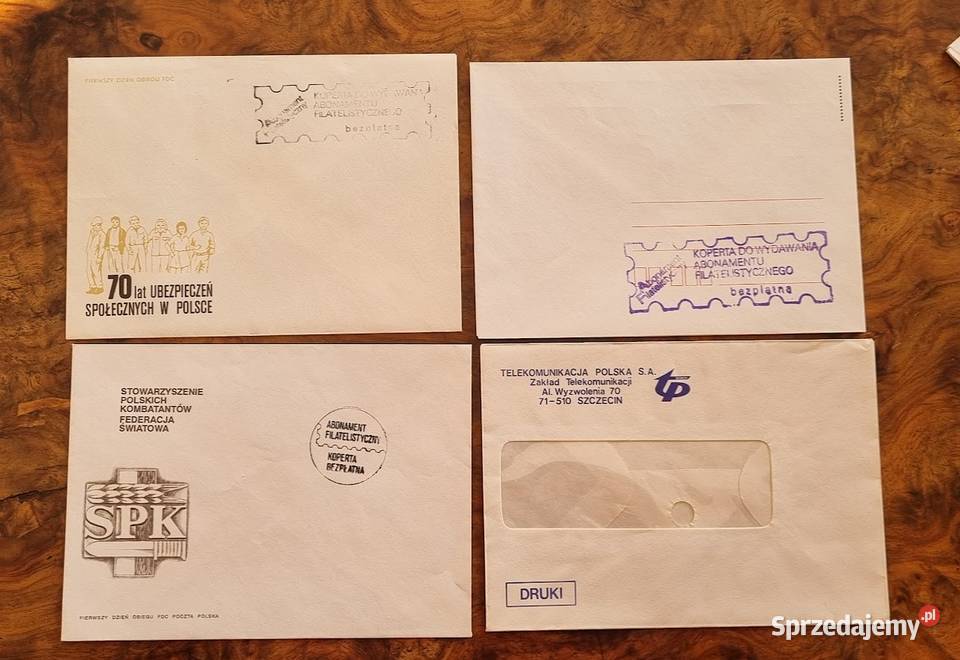 Koperty okolicznościowe filatelistyka FDC Zielona Góra