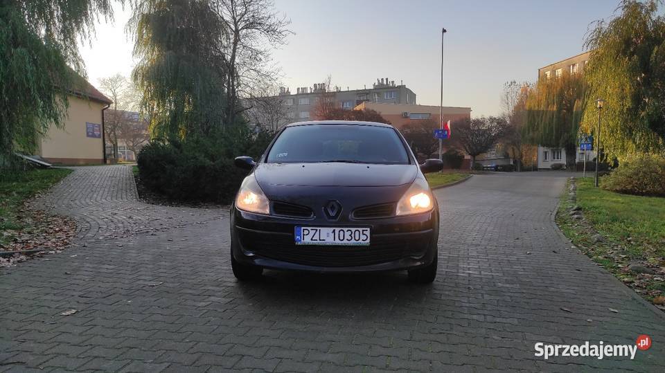 Renault Clio 2007 12 benzyna z clima tanio Hatchback Clio Chodzież