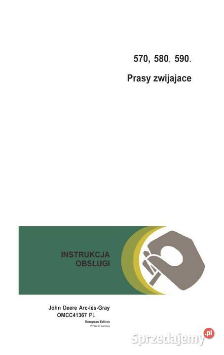 John Deere Ciągniki 6010 6110 6210 JD katalog Szamotuły