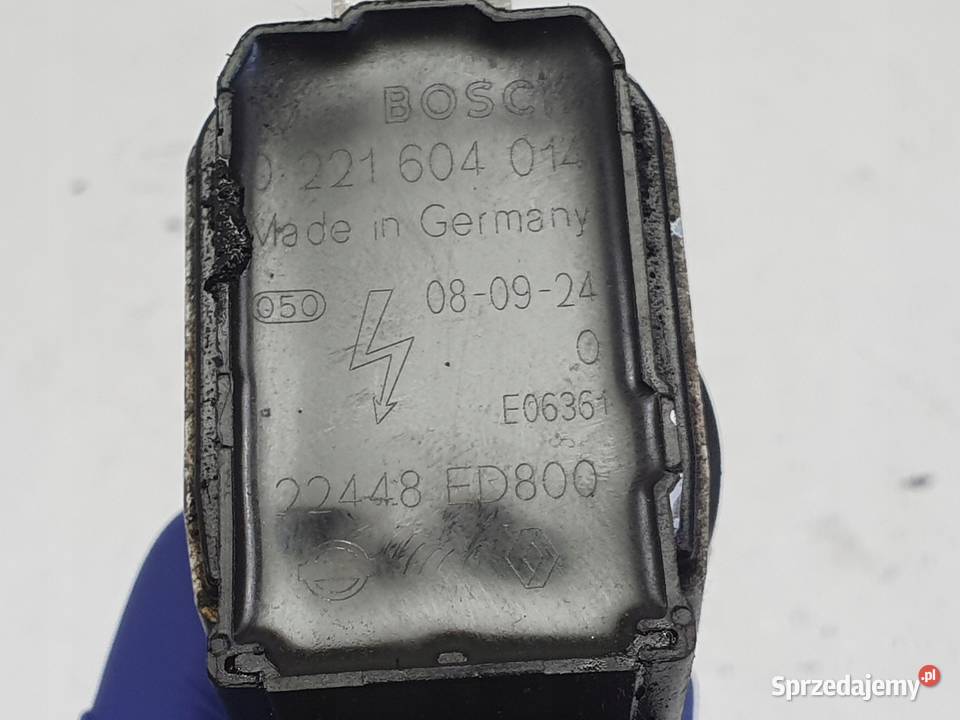 CEWKA ZAPŁONOWA Nissan Note 16 16V 0221604014 osobowe