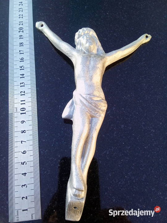 Wizerunek Jezus Chrystus satyna krzyż Strzegowo