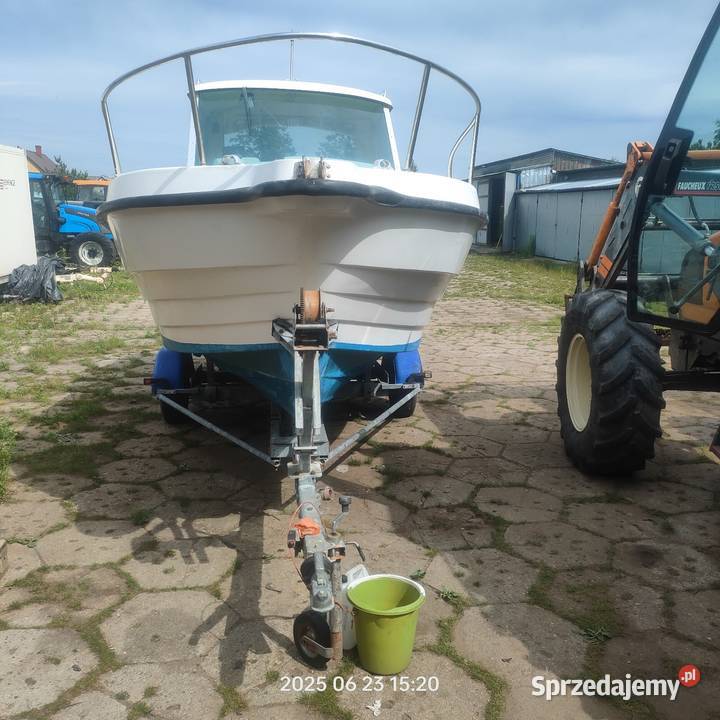 Łódź motorowa clear liner 595 honda 50 czyeros Hajnówka