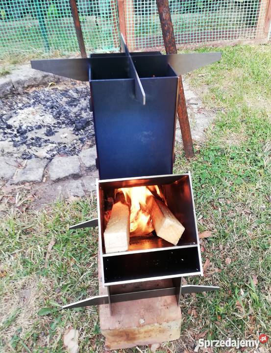 Piecyk rakietowy turystyczny kuchenka DIY KIT Kłobuck