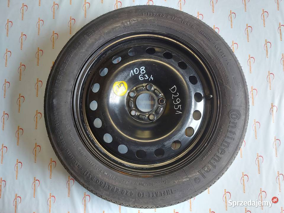 FORD KUGA MK1 koło dojazdowe 1359017 104M 5x108 Kielce sprzedam