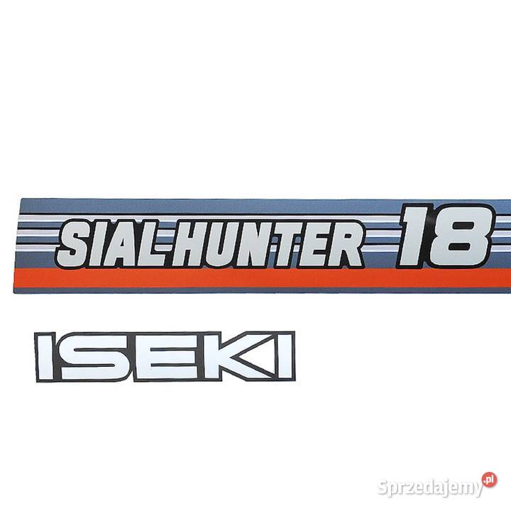 Naklejki Iseki Sial Hunter 18 Tajęcina