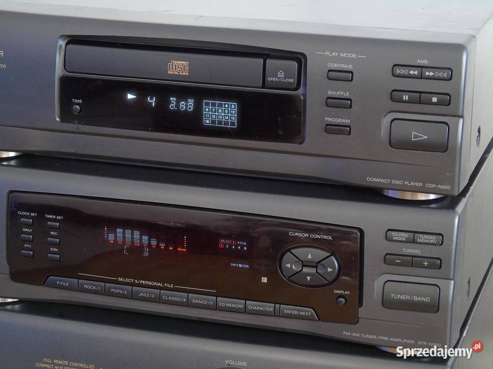 Wzmacniacz korektor graficzny tuner RDS i CD podkarpackie Jasło