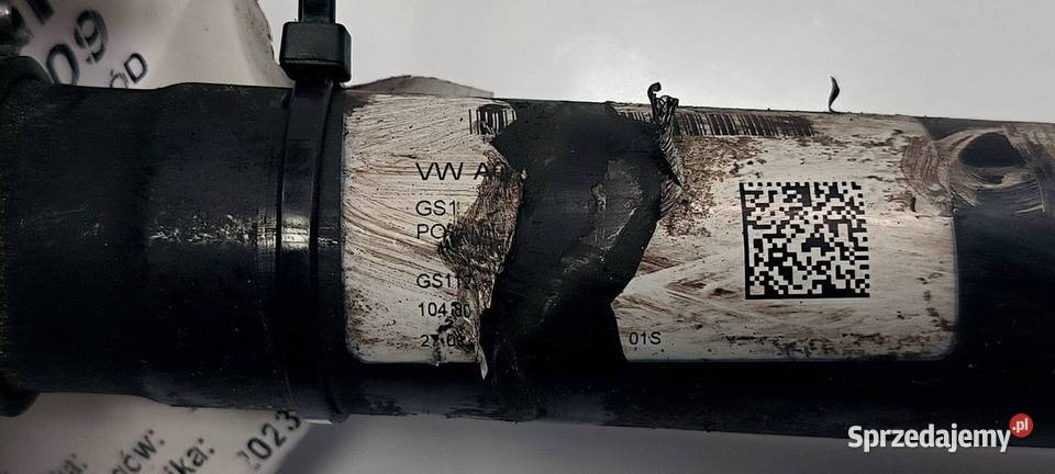 PÓŁOŚ LEWA PRZÓD AUDI A4 B9 QUATTRO 8W0407271M Pozostałe Lipno