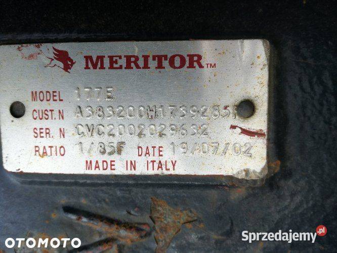 WKŁAD MOSTU GŁÓWKA DXI MERITOR MODEL 177E 185F kujawsko-pomorskie