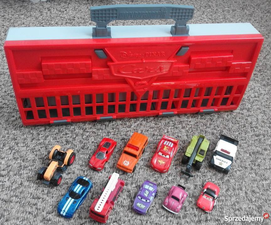 Wyrzutniagarawalizka Cars 2 11 autek Katowice sprzedam