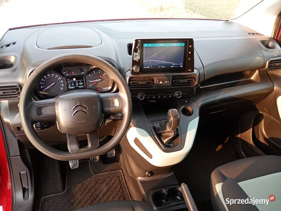 Citroen Berlingo 2019r 15 HDI 112 Navi czujnik zmierzchu Berlingo Witaszyce