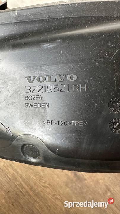 VOLVO XC90 II OSŁONA WYGŁUSZENIE BŁOTNIKA PRAWY lubuskie Gorzów Wielkopolski sprzedam