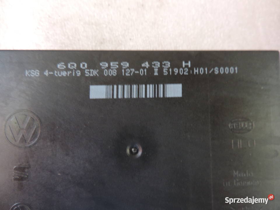 MODUŁ KOMFORTU 6Q0959433H VW Polo 9N osobowe Nowy Sącz
