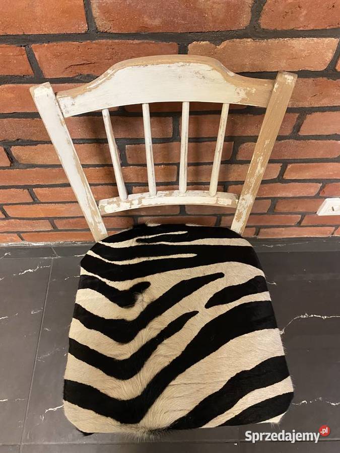 stare krzesło renowacji w technice shabby chic Września