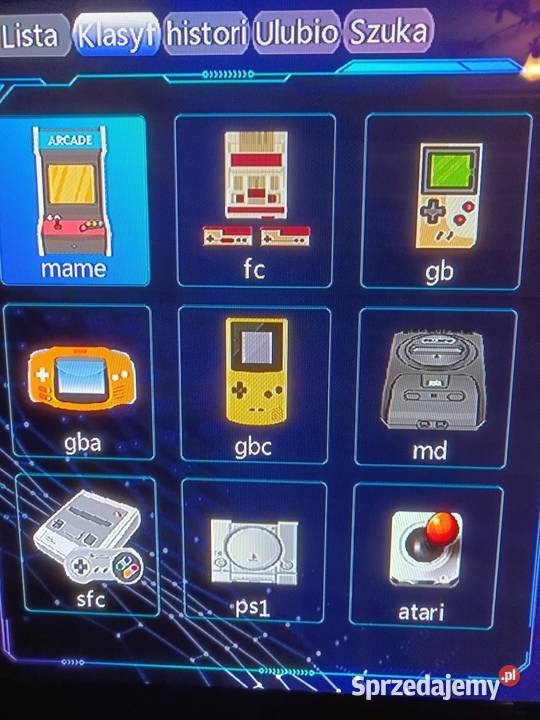 Konsola retro gry Cięcina