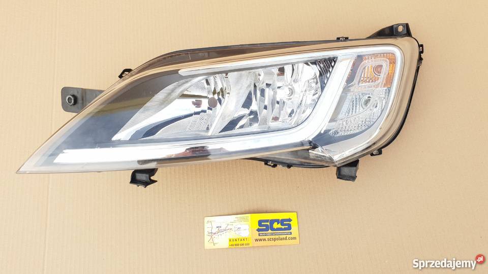 FIAT DUCATO JUMPER BOXER LIFT LAMPA LEWA Bieleń