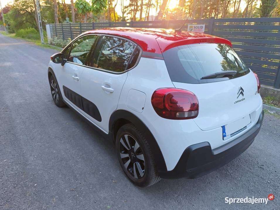 Citroen C3 12 PureTech Shine 110 AUTOMAT automatyczna Warszawa sprzedam
