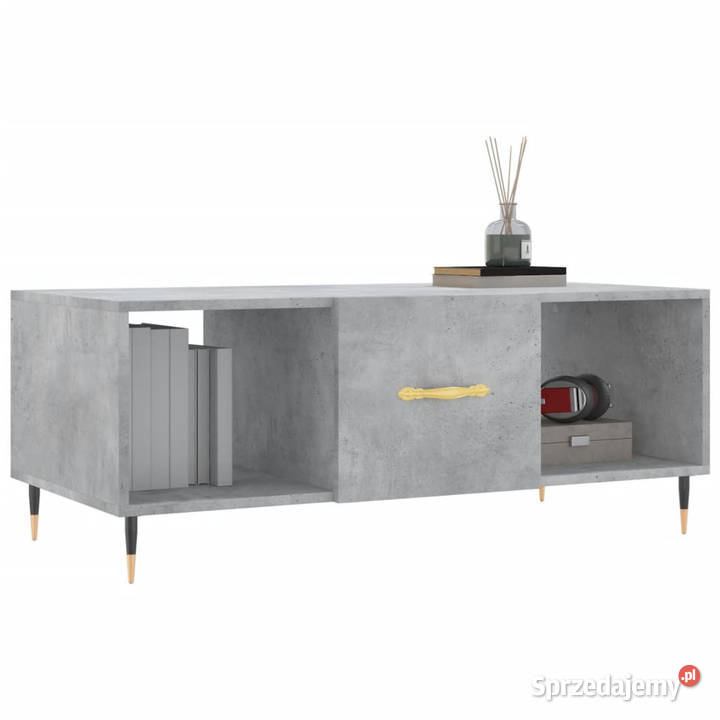 Stolik kawowy szarość betonu 102x50x40 WM829280 Warszawa