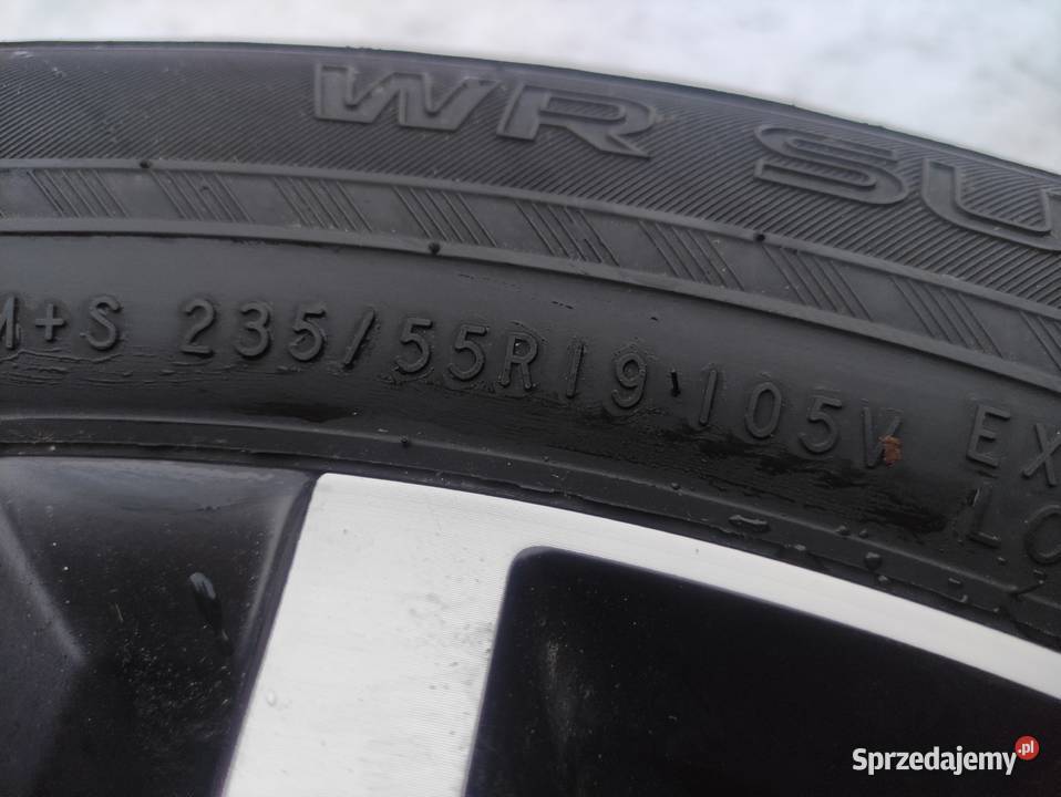 4x opony zimowe 23555R19 Nokian wr Suv 4 podkarpackie