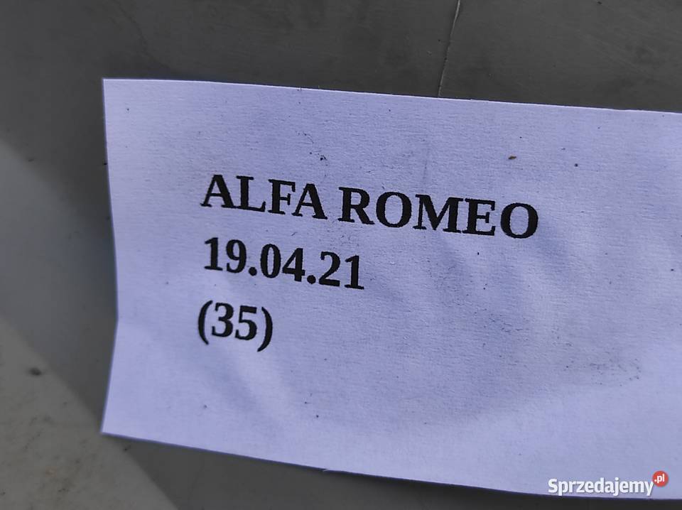OSŁONA SŁUPKA LEWA ALFA ROMEO 147 937 3D wielkopolskie sprzedam