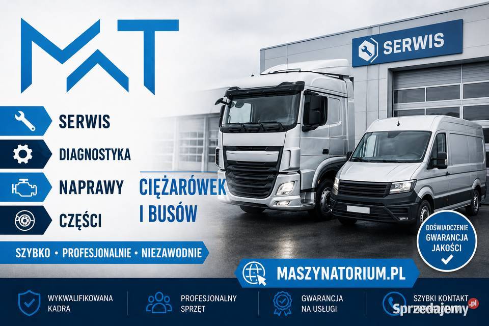 Serwis Naprawy Pojazdy Ciężarowe Busy
