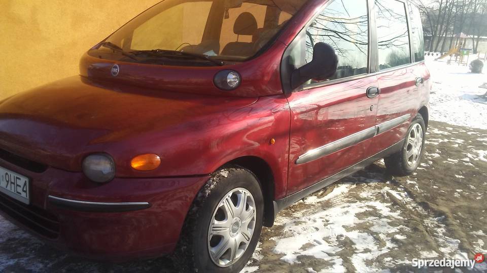 Fiat multipla lpg Rok produkcji 2001 Ruda Śląska