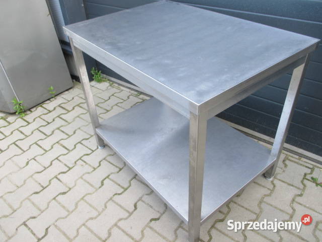 STÓŁ GASTRONOMICZNY CENTRALNY Z PÓŁKĄ 1007085 Ostrów Wielkopolski