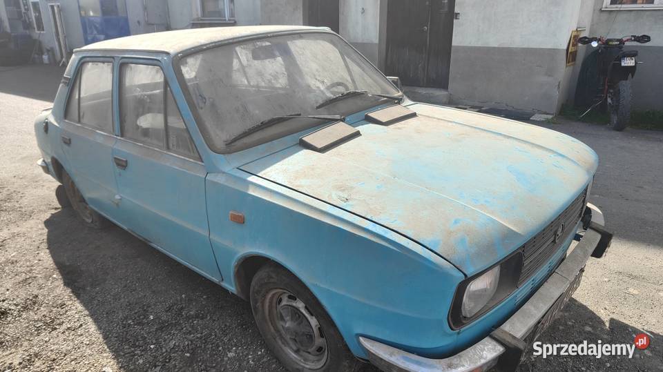 Skoda 105 oryginał zabytek lubelskie Zamość