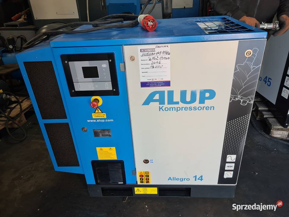 Kompresor śrubowy ALUP ALLEGRO 14 15 kw Zduny