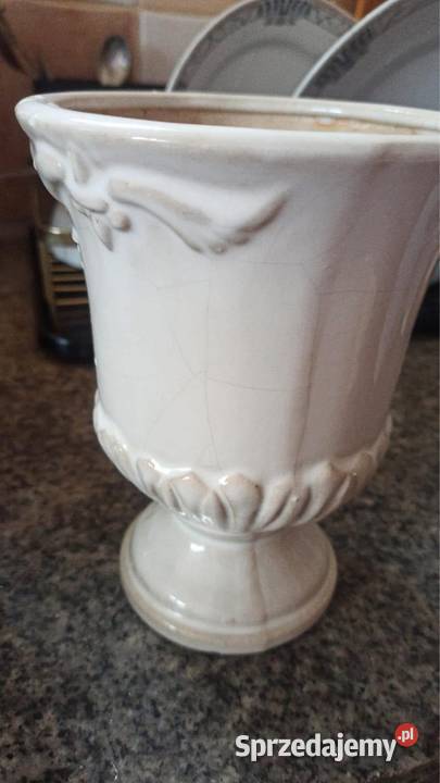 2 Doniczki amfory Szkliwione pomorskie Gdańsk sprzedam