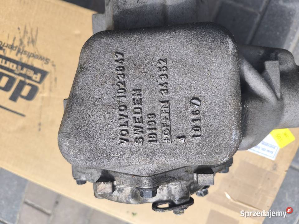 Reduktor skrzynia kątowa rozdzielcza Volvo Podzespoły skrzyń biegów Udrzynek